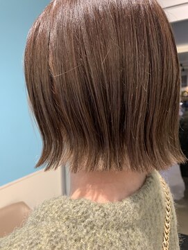 グロース 一宮北店(growth) 切りっぱなしボブ×インナーカラー