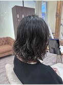 縦落ちスパイラル/ミディアムパーマ