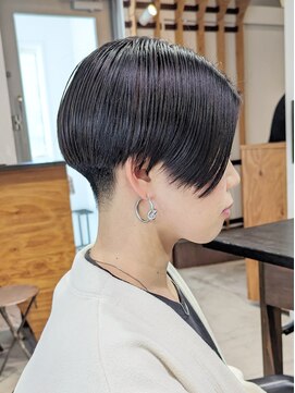 ゴーズゴードットビー 吉祥寺(go s go .b) 【gosgo近藤】刈り上げショート/アッシュブラック/メンズライク