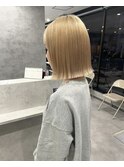 切りっぱなしボブ◎