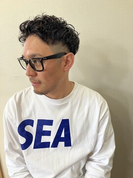 ケティアイングルック(KTYA in GLUCK) アップバングパーマスタイル