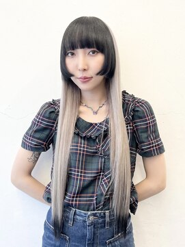 ココ 本八幡(KOKO) #黒髪#小顔#クラゲヘアー#オリーブグレー#ココアベージュ#美髪