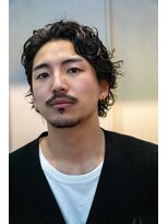 ゴールドシブヤ(GOALD SHIBUYA)&nbsp;かきあげパーマ