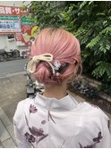 浴衣/浴衣着付け/浴衣ヘアアレンジ