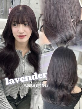 エヌアイ オモテサンドウ(ni omotesando) 大人可愛い韓国ヘア/ラベンダー