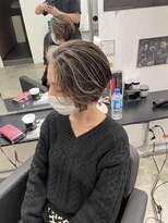 キング 高槻(K!ng) 縮毛矯正髪質改善ハイライトレイヤーカット高槻美容室エクステ