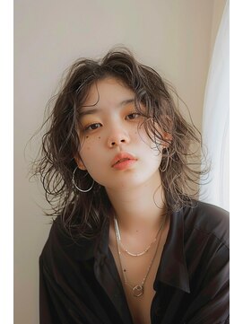 ラナ 新宿(lana) ミディアム/レイヤー/顔まわりカット【lana hair/新宿】