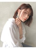 くびれショートボブイメチェンフルバング前髪似合わせカット