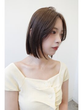 ネルケ 立川(nelke) 切りっぱなしボブ くびれボブ タッセルボブ 美髪 立川