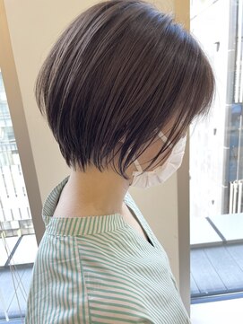 ネオリーブギンザ 銀座店(Neolive GINZA) 頭の形がキレイなショートカット×ショートボブ【銀座駅】片桐