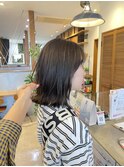 透ける暗髪/半田/知多/半田美容室/知多美容室