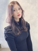 ミシェリー(misherry)&nbsp;【池袋髪質改善】ニュアンスウェーブ×ラベンダーグレー
