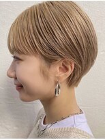 ハウ 心斎橋(how)&nbsp;★冬カラー◎大人可愛い小顔ひし形ショートボブ20代30代