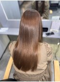 髪質改善で作る美髪ストレート/新宿/美髪矯正/艶髪