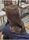 透け感マロンベージュ♪