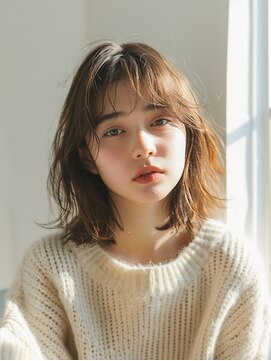 トッカ 千葉ANNEX店(tocca) 外ハネボブ/オレンジブラウン/イエベ/似合わせ/20代/30代