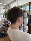 アイロンで作るパーマ風セット