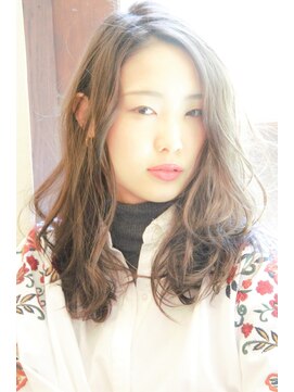 ファヴォリ(favori) 【favori  自由ケ丘】　グレージュ×レトロルーズパーマ