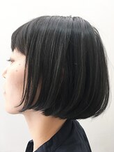 ローデンヘアー(roden hair) 黒髪ワンレンボブ