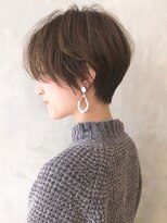 アイティー バイ アルバム 中野店(IT by ALBUM)&nbsp;タイトルラベンダーショート_毛先パーマことりベージュ_ba195994