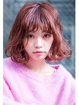 ケイト(kate)&nbsp;【kate 大宮】☆ピンクガーネット× カールボブセミディ