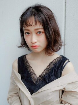 ルティア 池袋(Lutia) オン眉ボブ ワンレンボブ