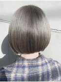 【UNSOMELille】グレージュ/ボブ