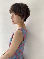 大人可愛いマッシュショート