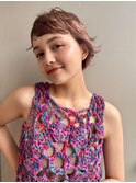 レトロかわいいショートヘア