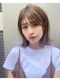 春夏オススメヘアスタイル♪くびれミディアム♪