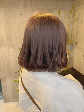 ワンズミラー 海老名店(ONE's MIRROR) 切りっぱなし/ハイライト/ケアブリーチ/ダブルカラー[海老名駅]