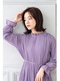 【Totia元町三宮】フレンチカジュアルボブ×オーガニックカラー