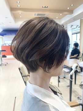 ヘア スパ ビューティー エールフォルム(HAIR SPA BEAUTY YELLFORME) 前下がりショートボブ