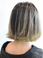 グランルッソ 広島本通(GRAN LUSSO)&nbsp;髪質改善/透明感グレージュ/裾カラー/マッシュヘアー