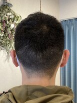 カフー(kafu) メンズ 刈り上げ ショート ソフモヒ