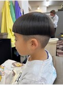 キッズカット　おかっぱ