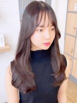 ネオリーブ クーロ(Neolive curro)&nbsp;韓国前髪顔周り×美髪レイヤー[横浜/縮毛矯正/前髪縮毛矯正]