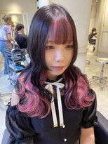 アソビセカンド 原宿(ASOBI 2nd)&nbsp;前髪/マチルダボブ/ピンクベージュ/インナーグレージュ/表参道