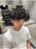 大人メンズパーマ2