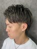 【Men'sカラー】　メンズカラー +ブロー+頭皮ケア　 ￥７７００