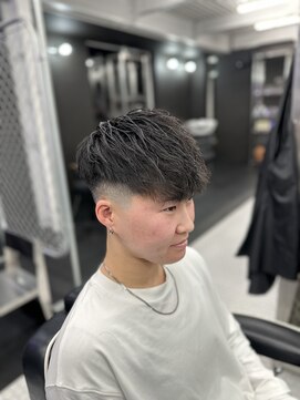 リプレイ 草津店(RIPLAY) - [ ] ハイライト/マッシュパーマ/ウルフ/アッシュブラック/守山