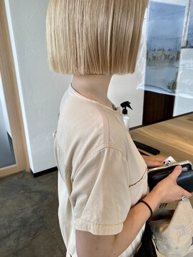 サムライ(SAMURAI) ぱつっとボブ【伊藤佑介】イメチェン　似合わせカット