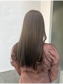 ロング裾カラー