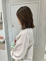 ヨーク(YOKE)&nbsp;YOKE 外ハネボブ結べるボブハイライトミルクティーベージュ