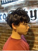 【神田】ビジネスツーブロックナチュラルパーマ