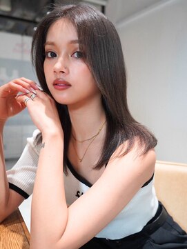 アンジェリカ 京都駅前店(ANGELICA JR) ANGELICA アイスグレージュ  艶髪 大人かわいい