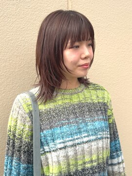 ラロ(raro) 切りっぱなしに飽きたら！ハッシュレイヤーで軽やかイメチェン◇