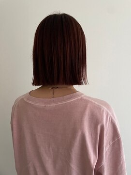 ニュイ 高槻 阪急茨木店(nui) 黒髪ボブルフネビージュ小顔ワンレンスペインカール