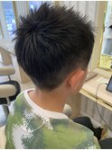 さわやかキッズショート小学生男の子人気刈り上げツーブロック