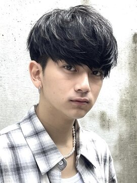 エリマ 武蔵小杉(elima) 武蔵小杉波巻きスパイラルパーマメンズカット刈り上げツイスパ◎